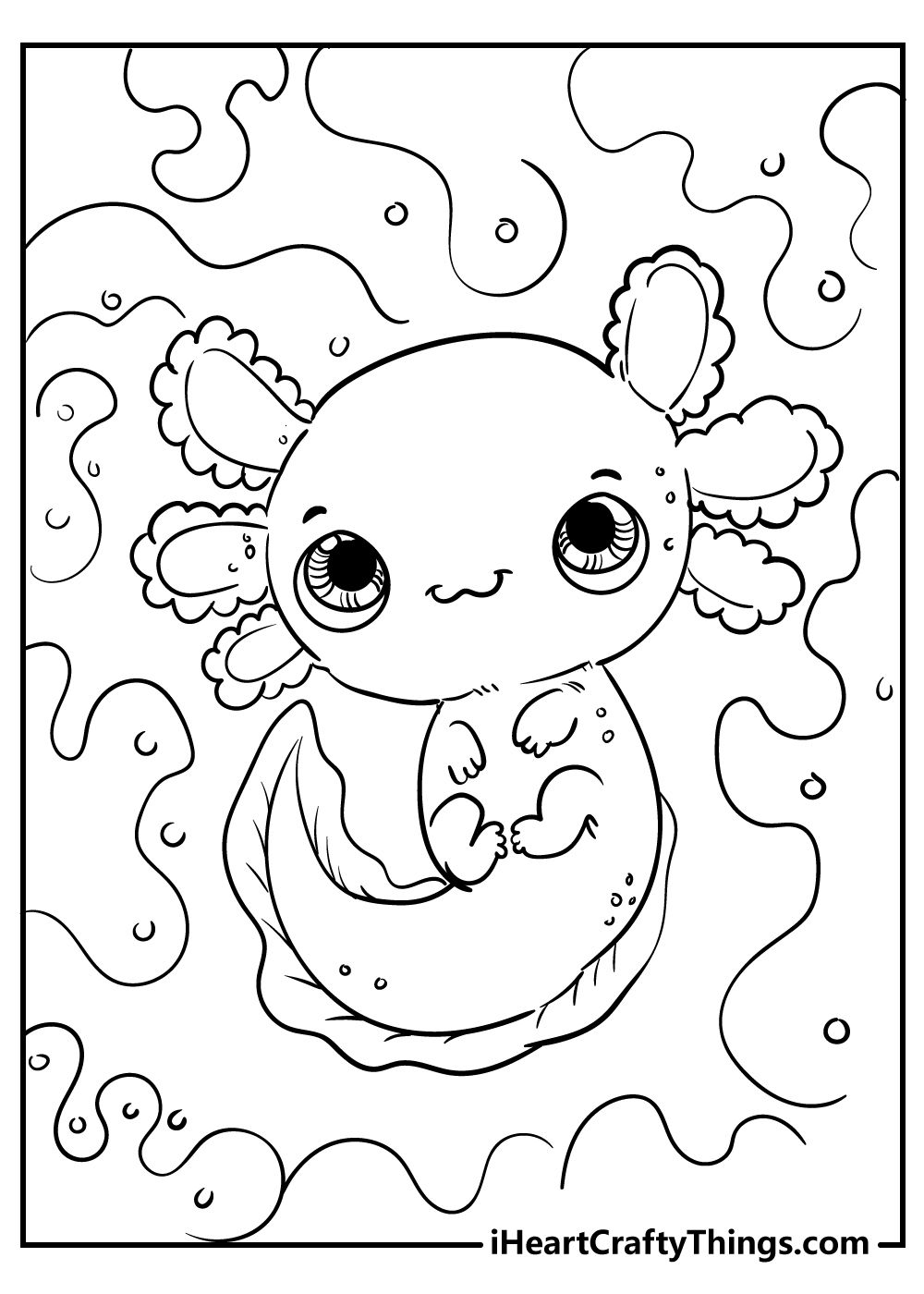adorable animal coloring pages