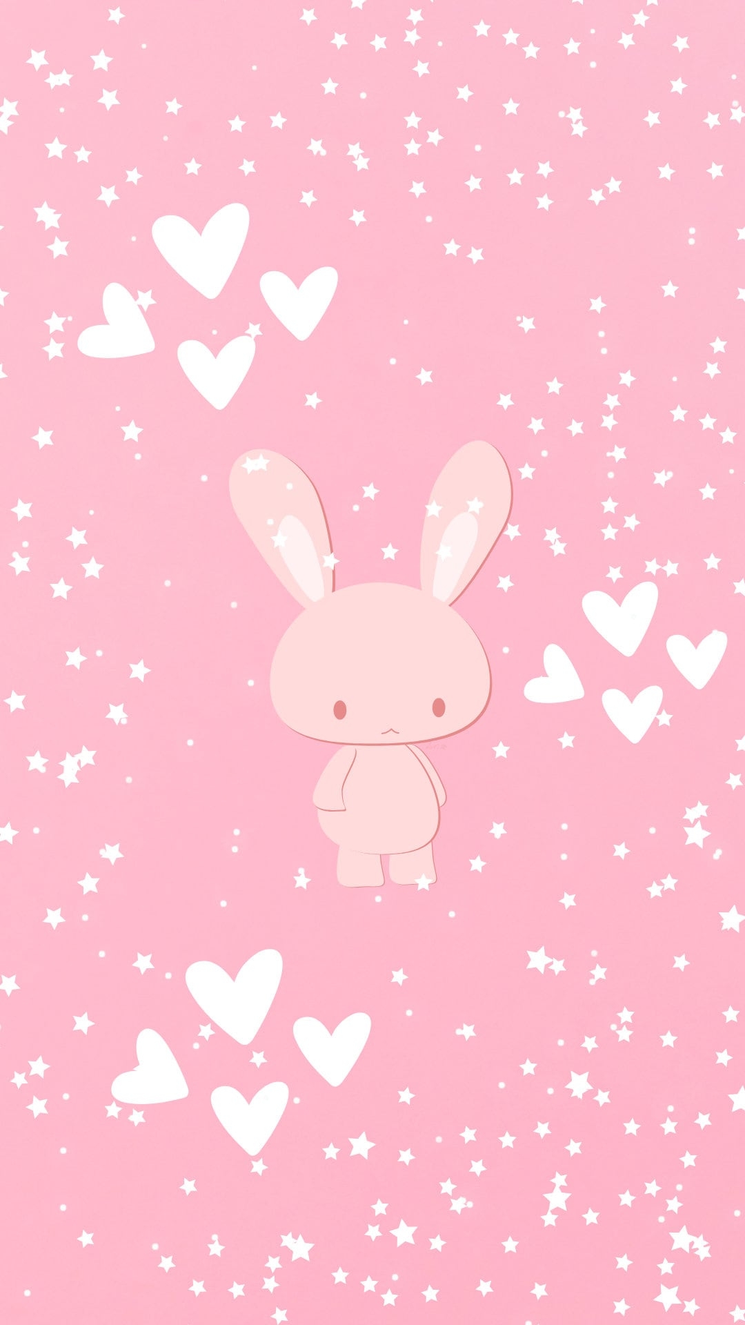 Cute Pink Kawaii Bunny IPhone Lock Screen Pink Aesthetic Wallpaper With Stars And Hearts Etsy Cute Pink Kawaii Bunny IPhone Lock Screen Pink Aesthetic Wallpaper With Stars And Hearts Etsy