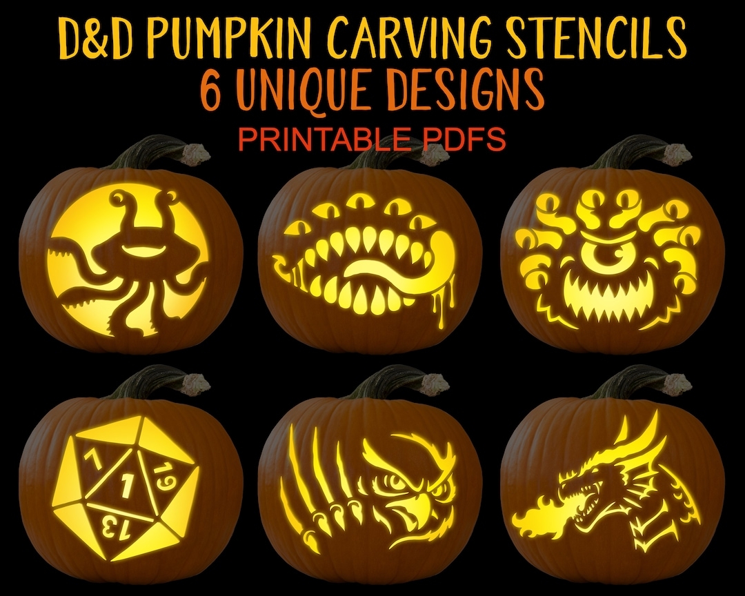 carving stencils for pumpkins