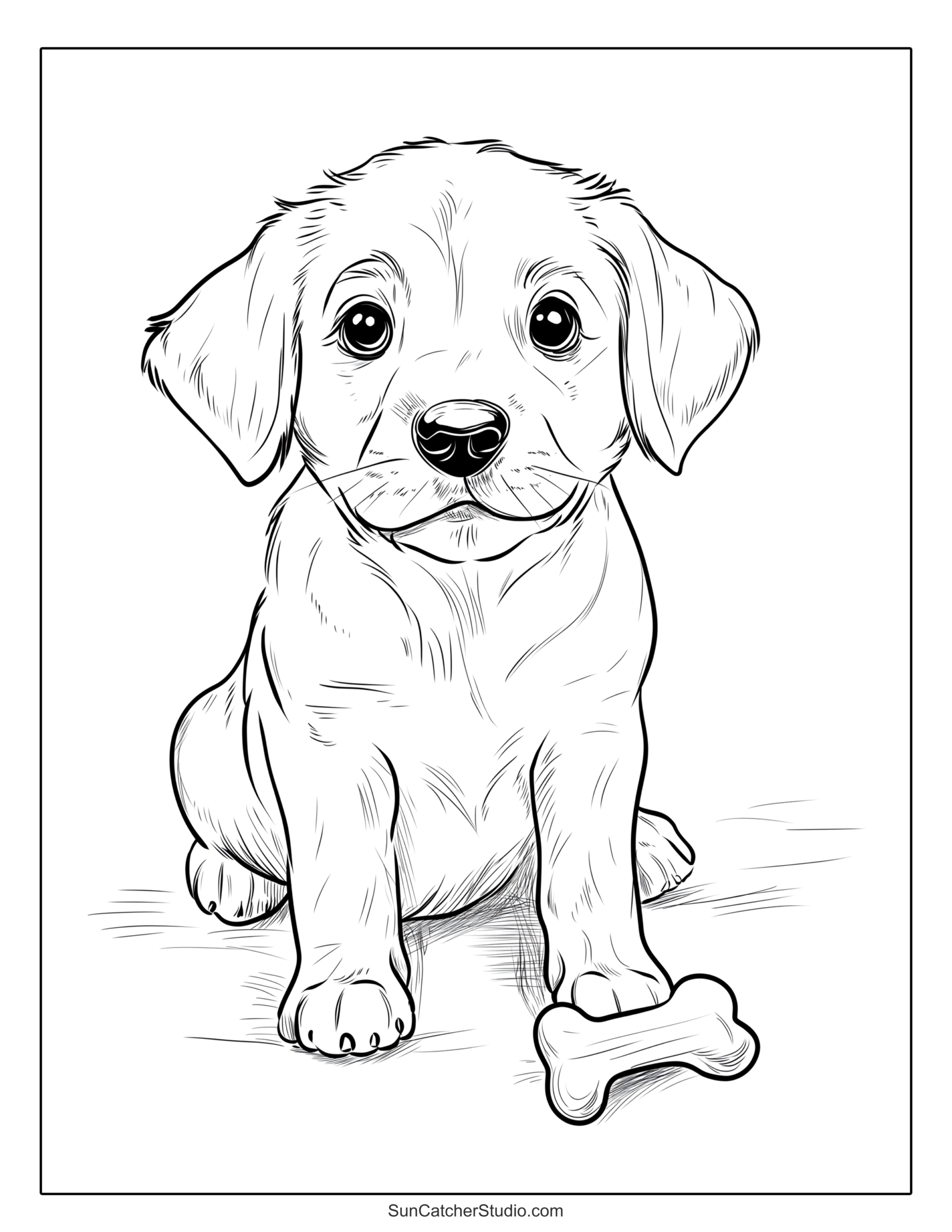 free printable dog coloring pages free printable dog coloring pages