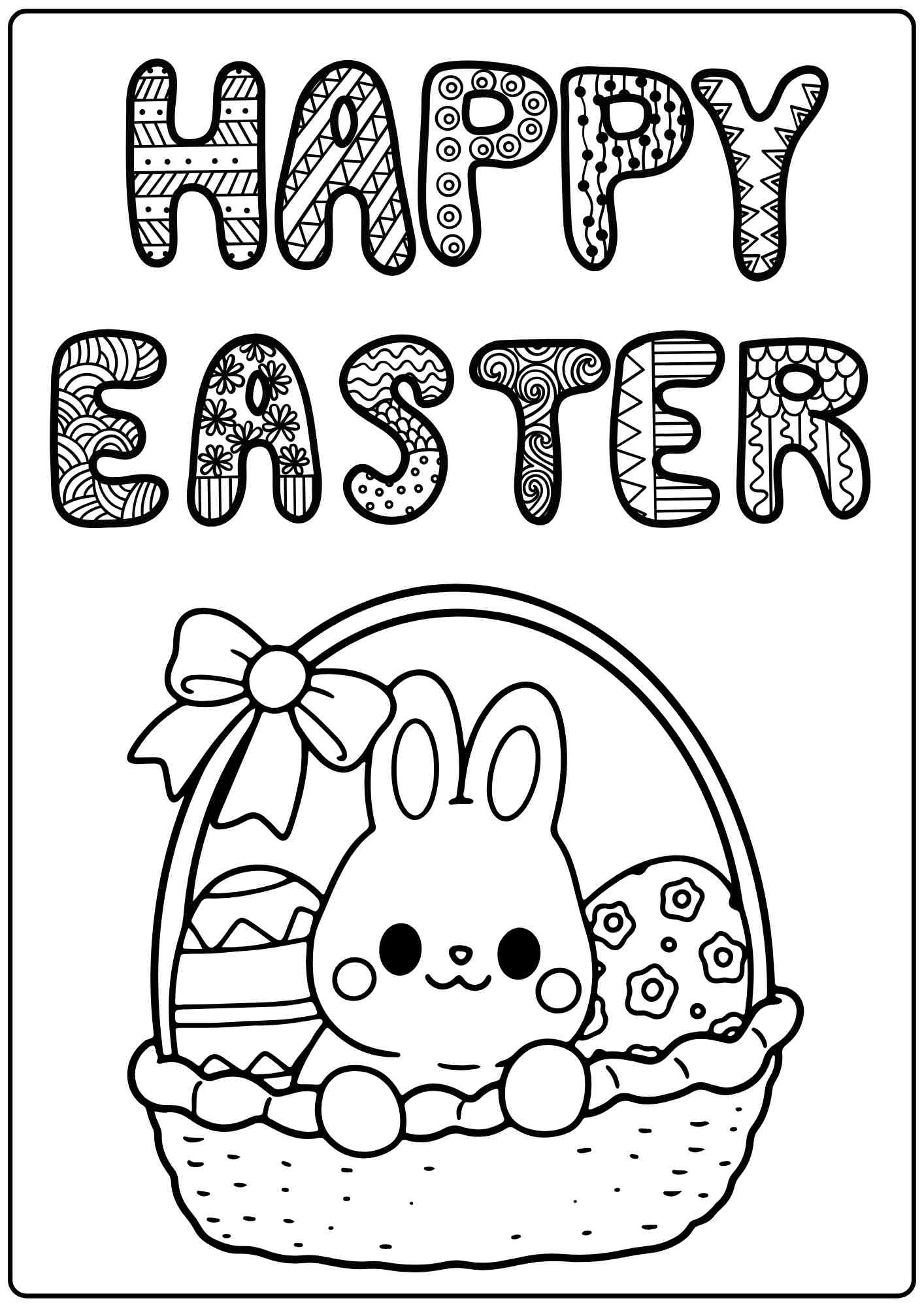 free easter coloring pages free easter coloring pages