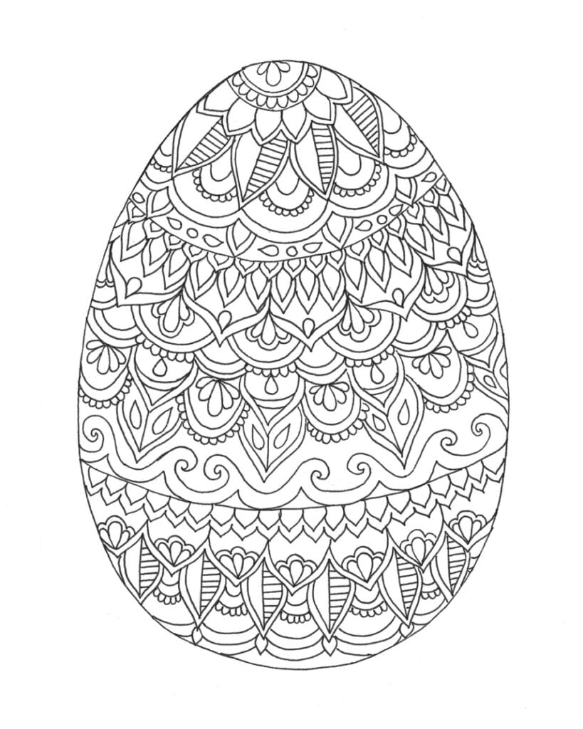easter free coloring pages