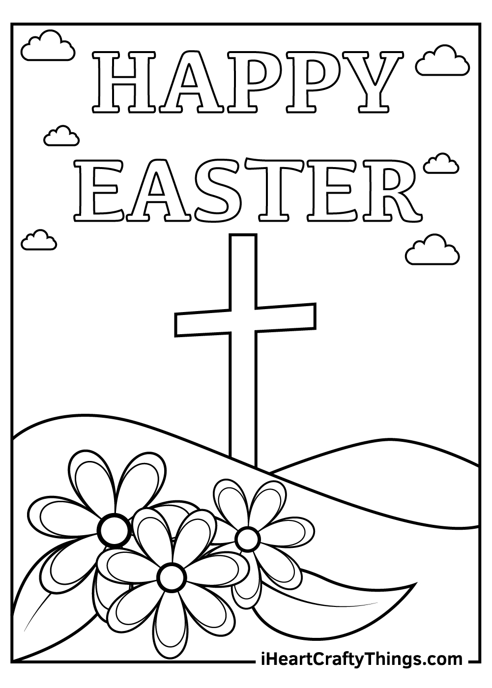 coloring pages printable easter