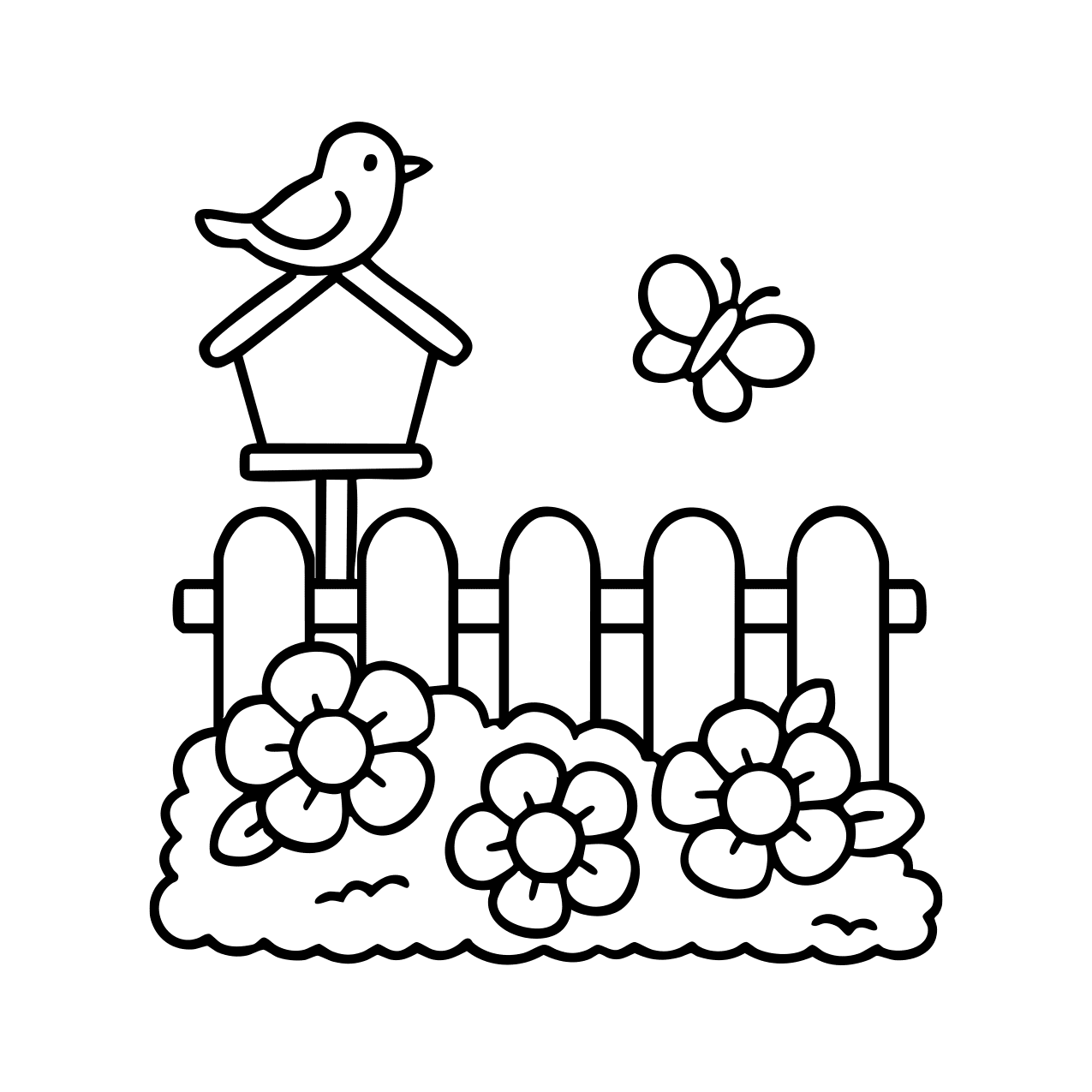 Printable Easy Simple Coloring Pages