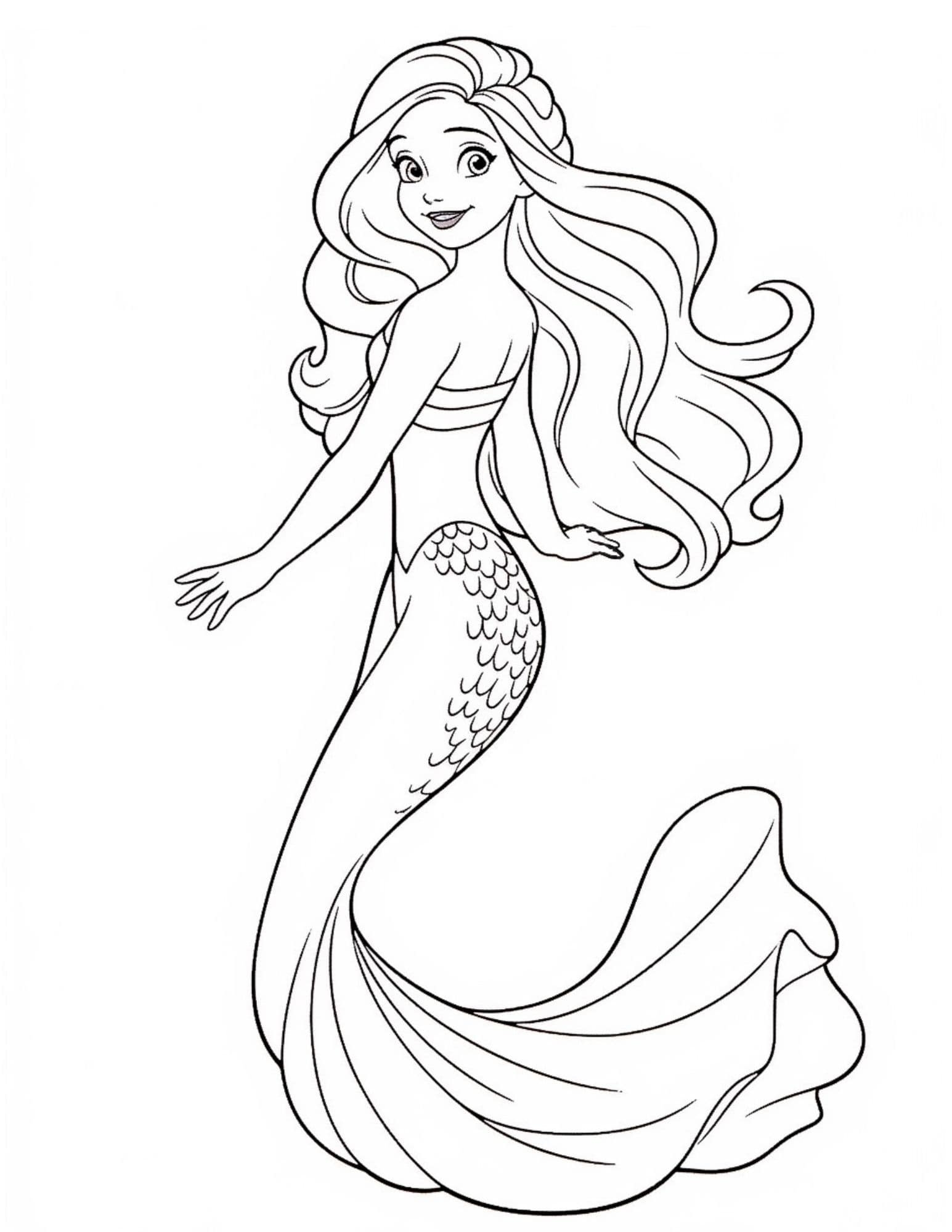 Explore The Depths Of Creativity Dive Into A Collection Of Little Mermaid Coloring Pages That Will Inspire Your Inner Artist Jhu Innovations