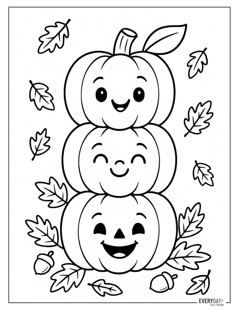 Fall Free Coloring Pages