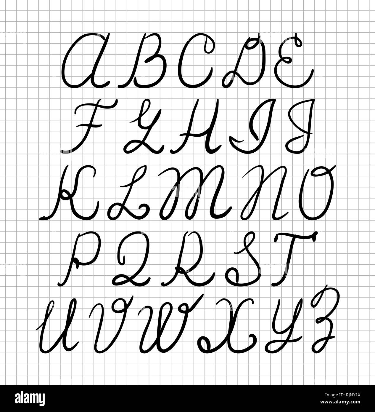 Fonts Alphabet Hi res Stock Photography And Images Alamy