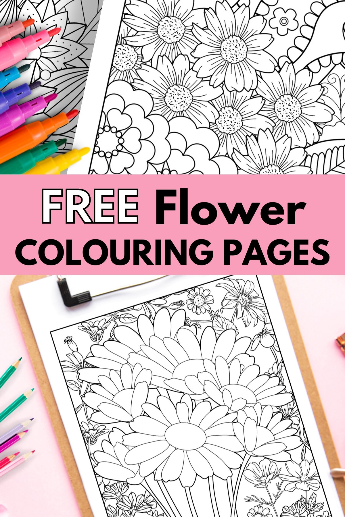 Free Flower Colouring Pages Gathering Beauty Free Flower Colouring Pages Gathering Beauty