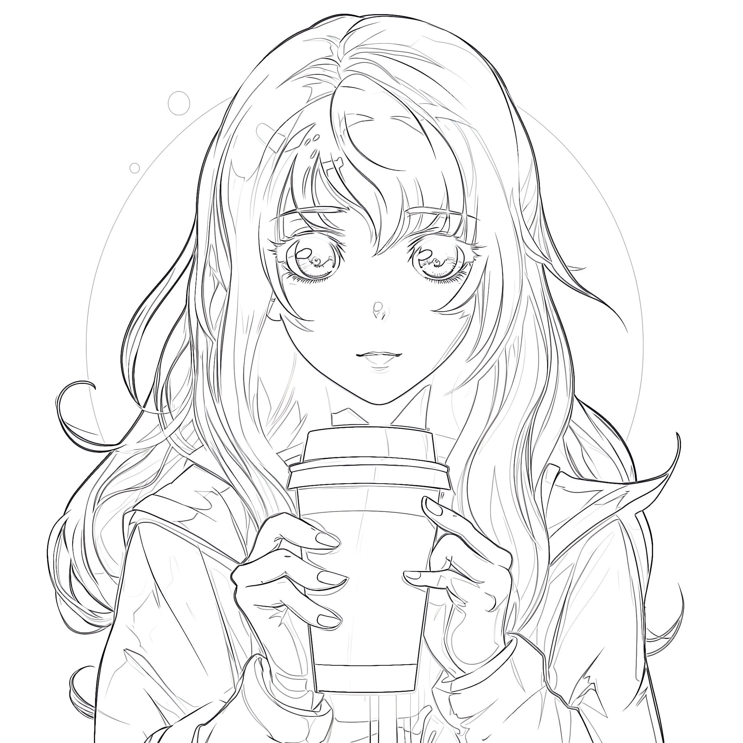 printable anime coloring pages printable anime coloring pages