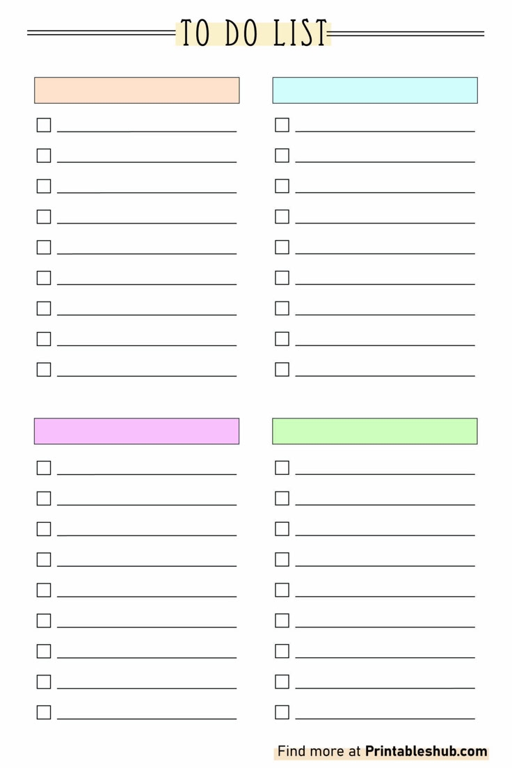 to do list pdf to do list pdf