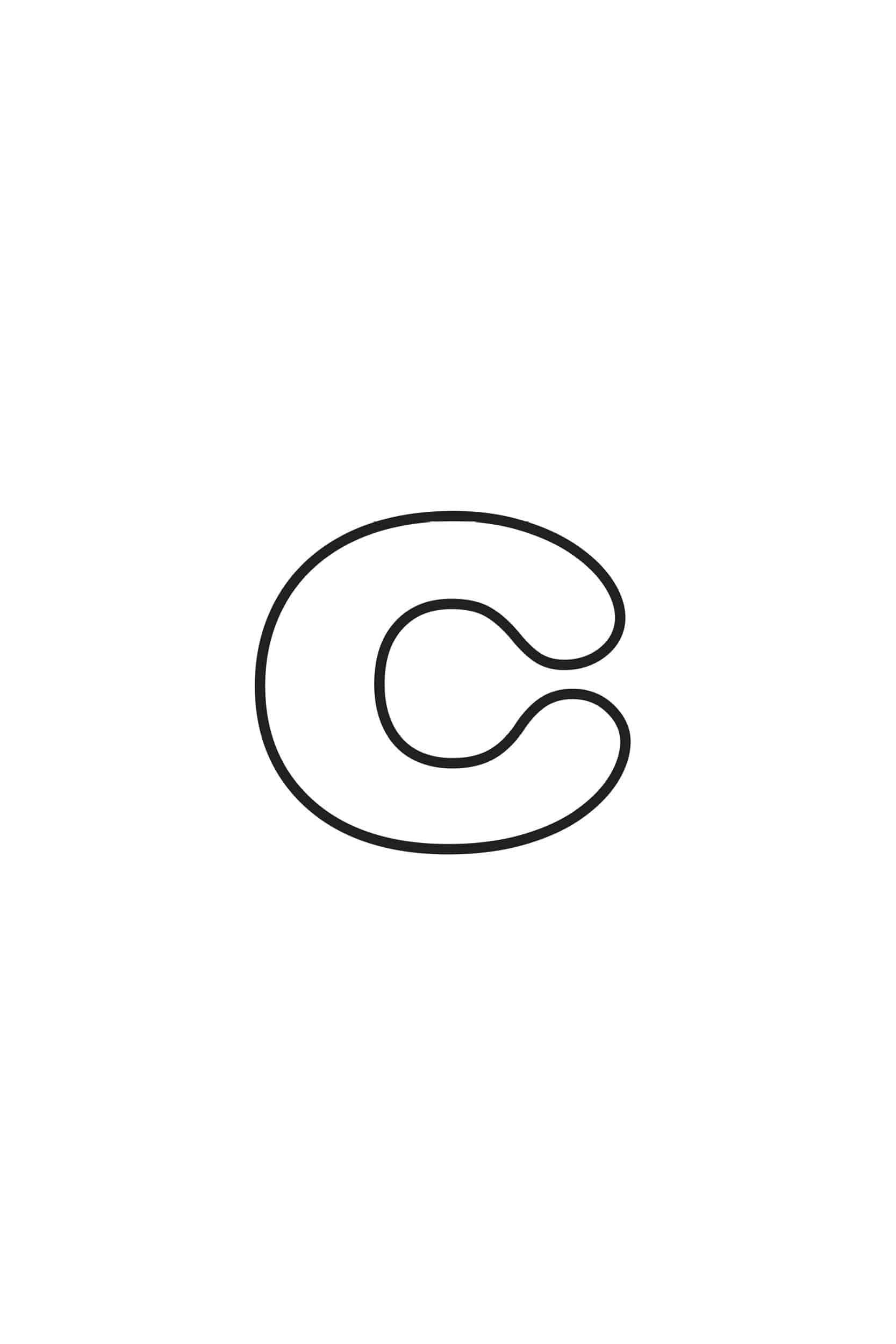 Free Printable Bubble Letters Lowercase C Free Printable Bubble Letters Lowercase C