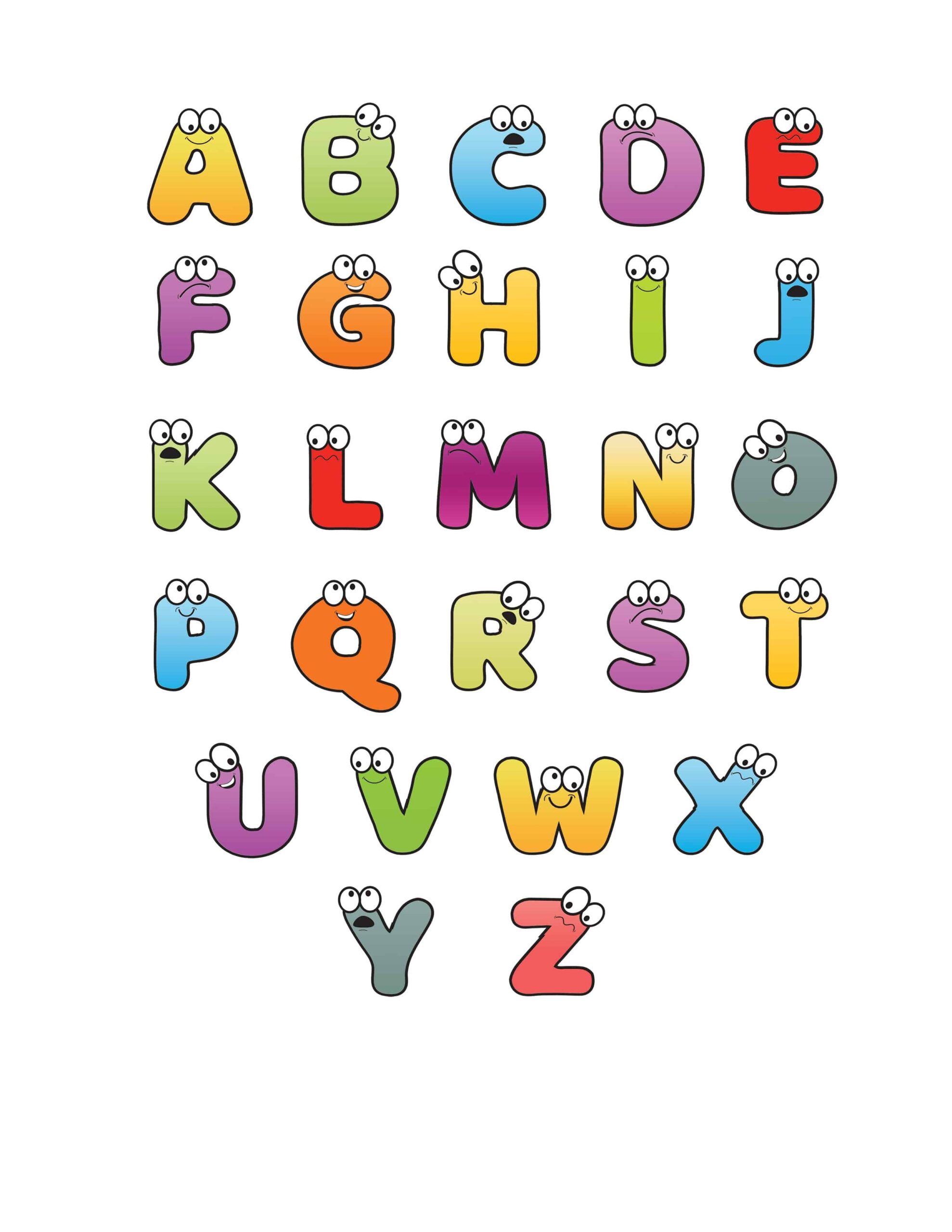 Printable Alphabet Letters Free