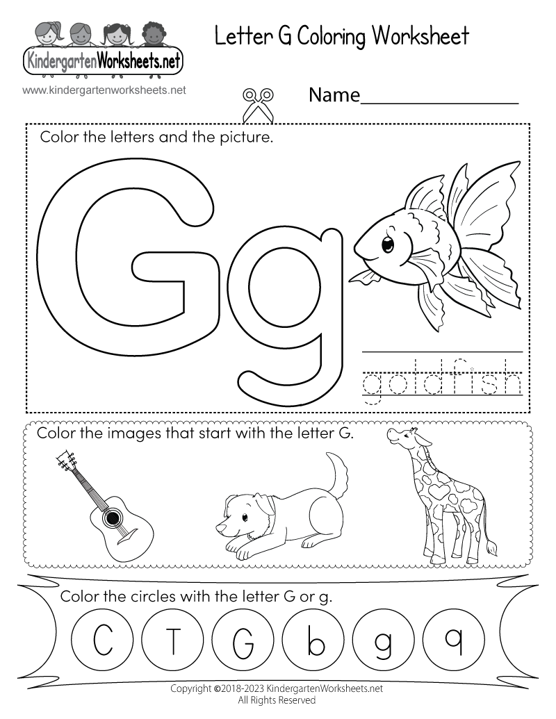 Free Printable Letter G Coloring Worksheet Worksheets Library Free Printable Letter G Coloring Worksheet Worksheets Library