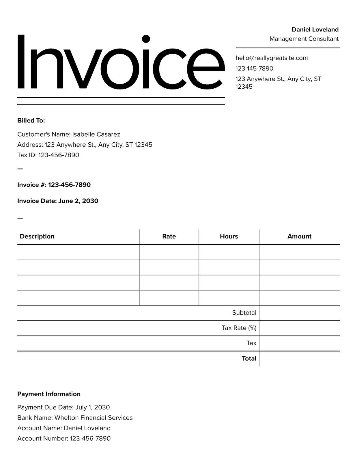 invoice templates printable free invoice templates printable free