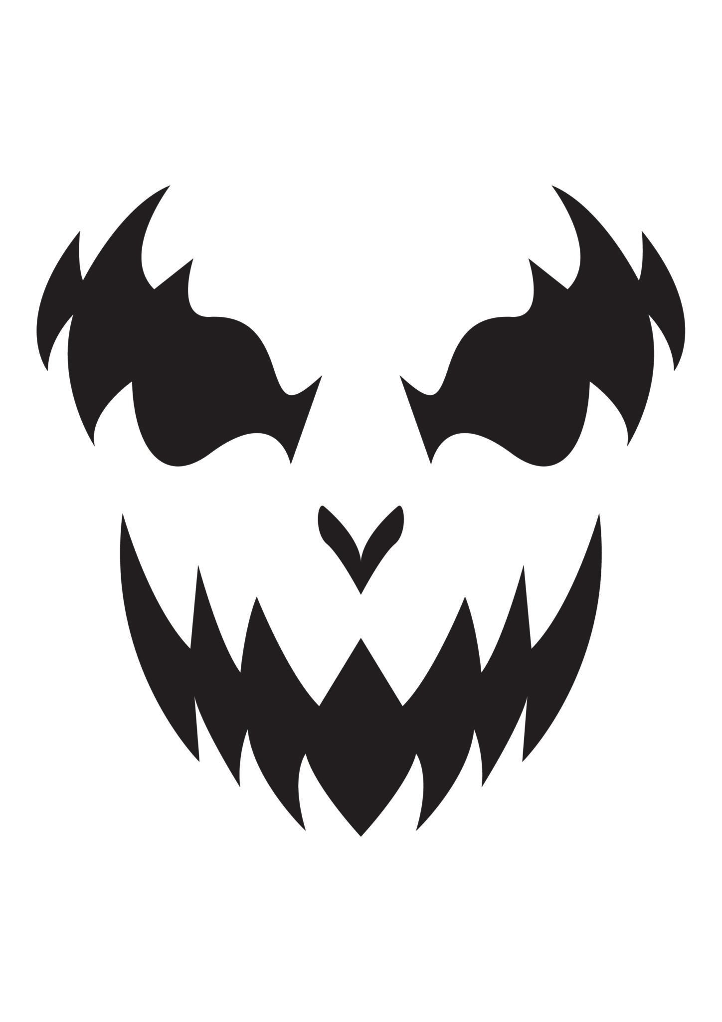 pumpkin carving template free printable