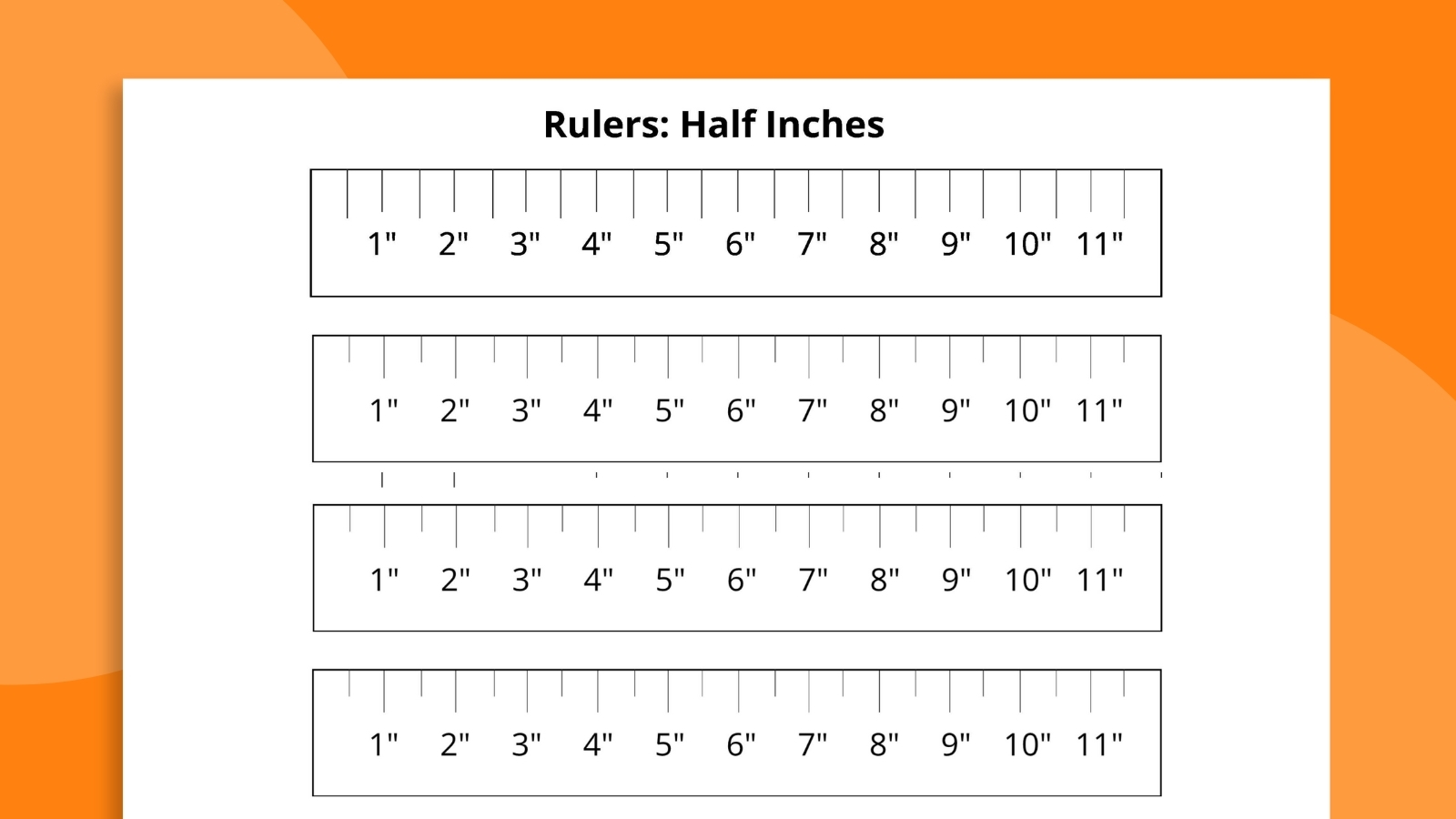 Free Printable Ruler Bundle