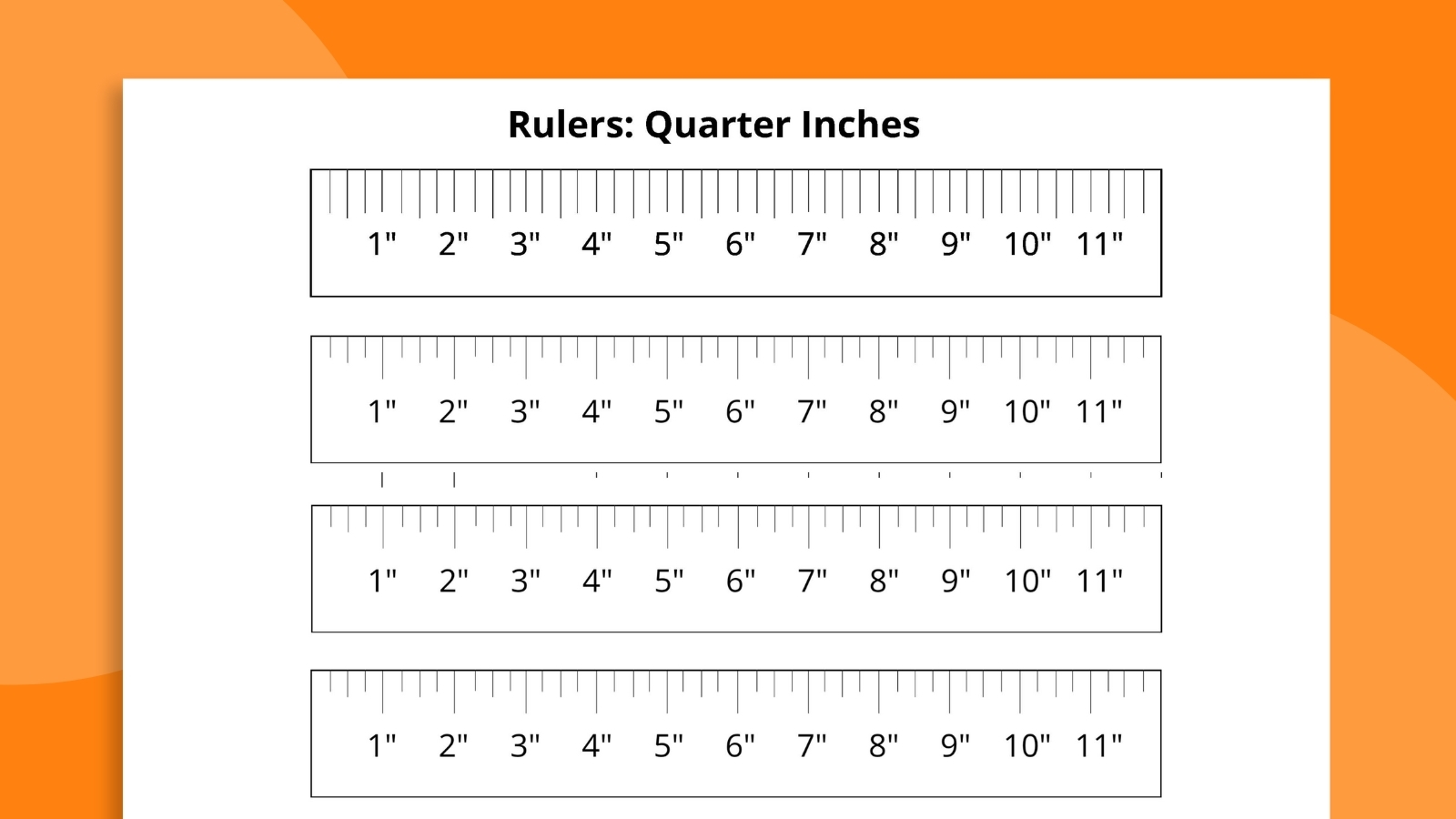Free Printable Ruler Bundle Free Printable Ruler Bundle