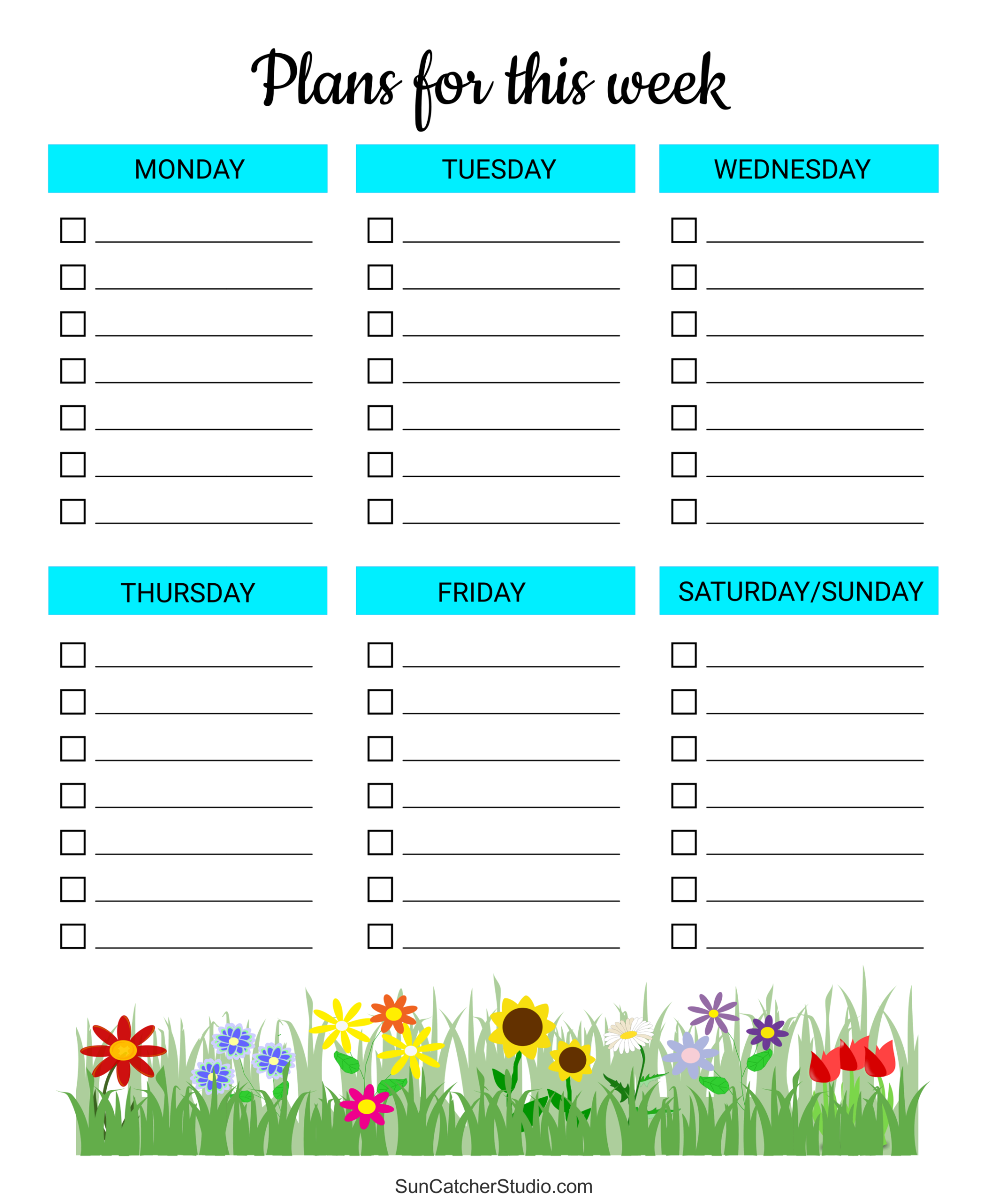 Free Printable Weekly Planner Templates PDF Free Printables Lettering SVG Files Tools Apps Free Printable Weekly Planner Templates PDF Free Printables Lettering SVG Files Tools Apps