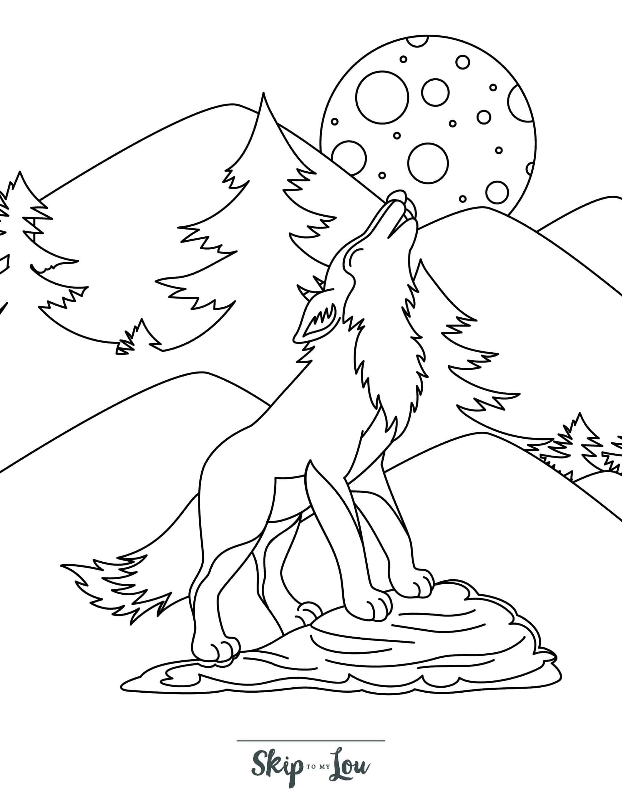 coloring pages of wolves coloring pages of wolves