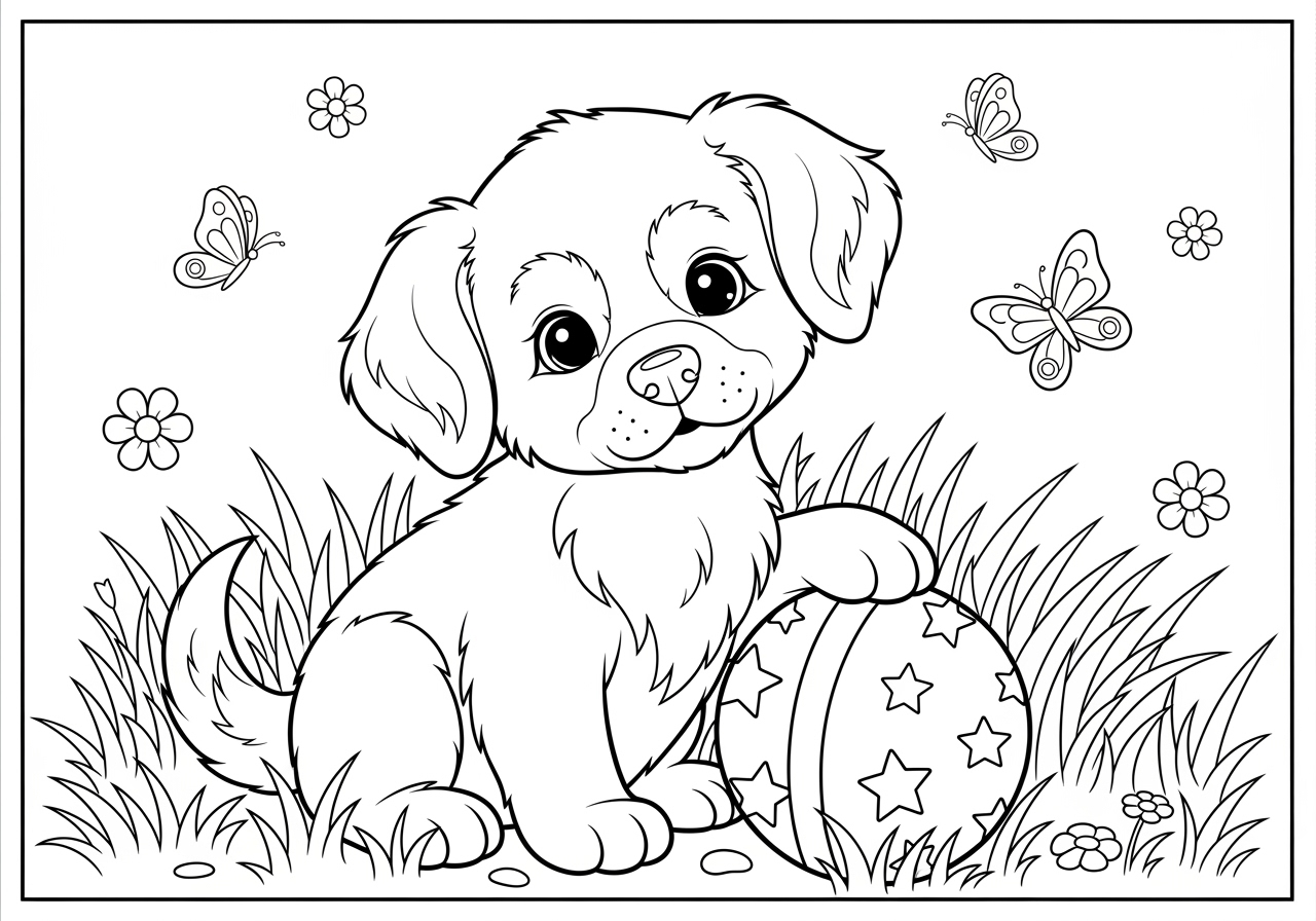 puppies coloring pages printable puppies coloring pages printable