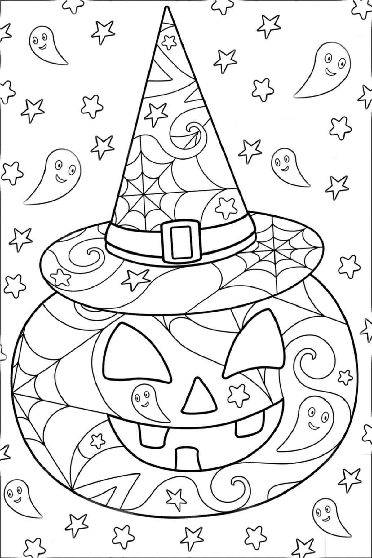 Halloween Coloring Page Printable