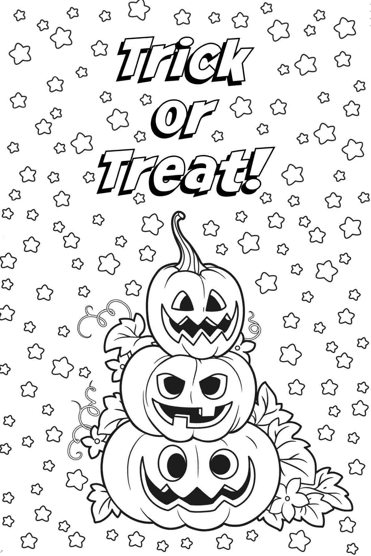 Get 13 Jack O Lantern Coloring Pages Free Halloween Printables