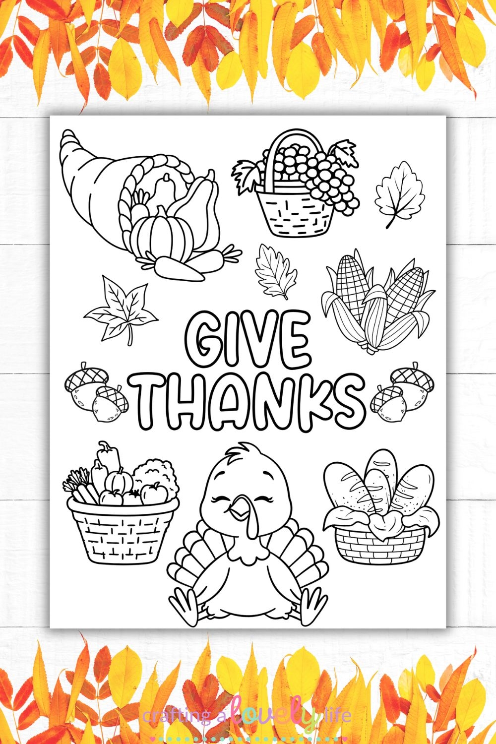 thanksgiving coloring pages free
