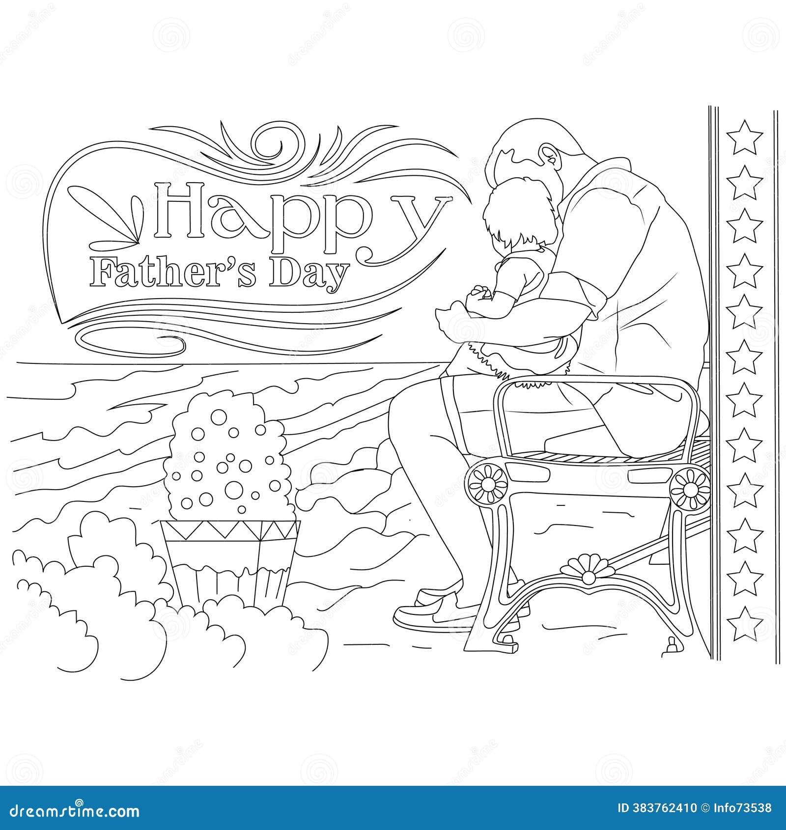 Happy Father Day Coloring Stock Illustrations 282 Happy Father Day Coloring Stock Illustrations Vectors Clipart Dreamstime