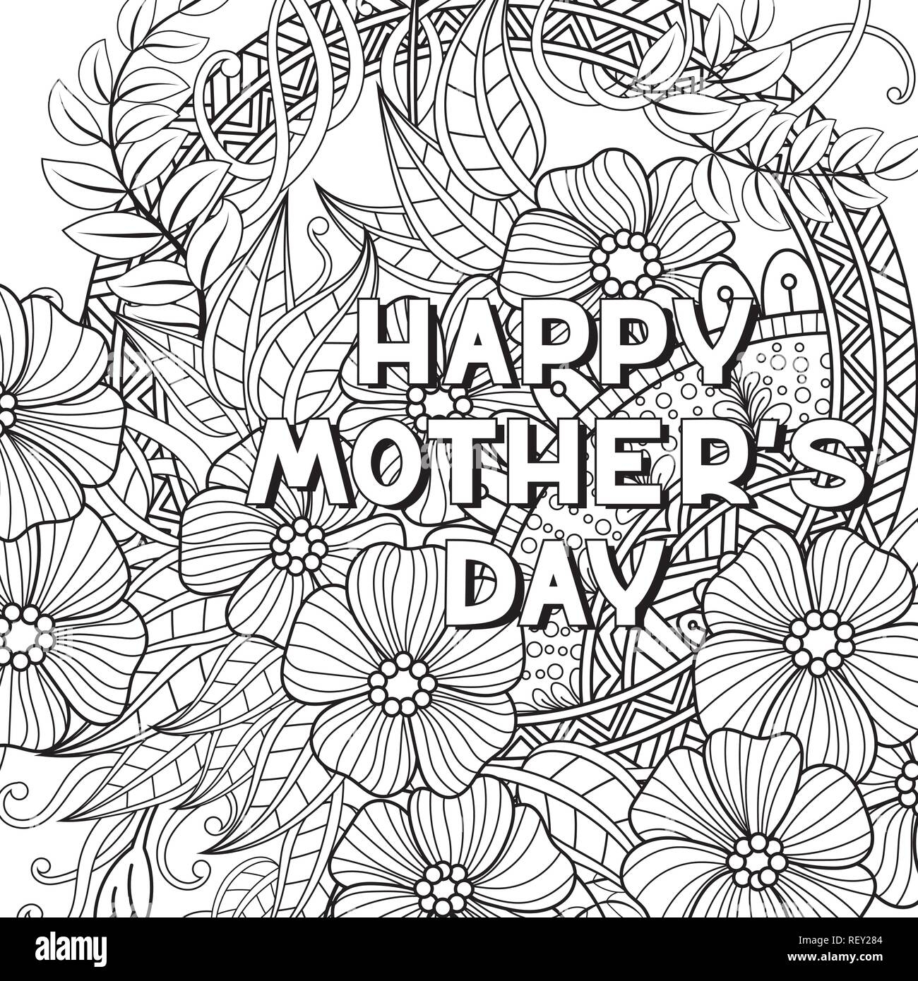 mothers day coloring sheet