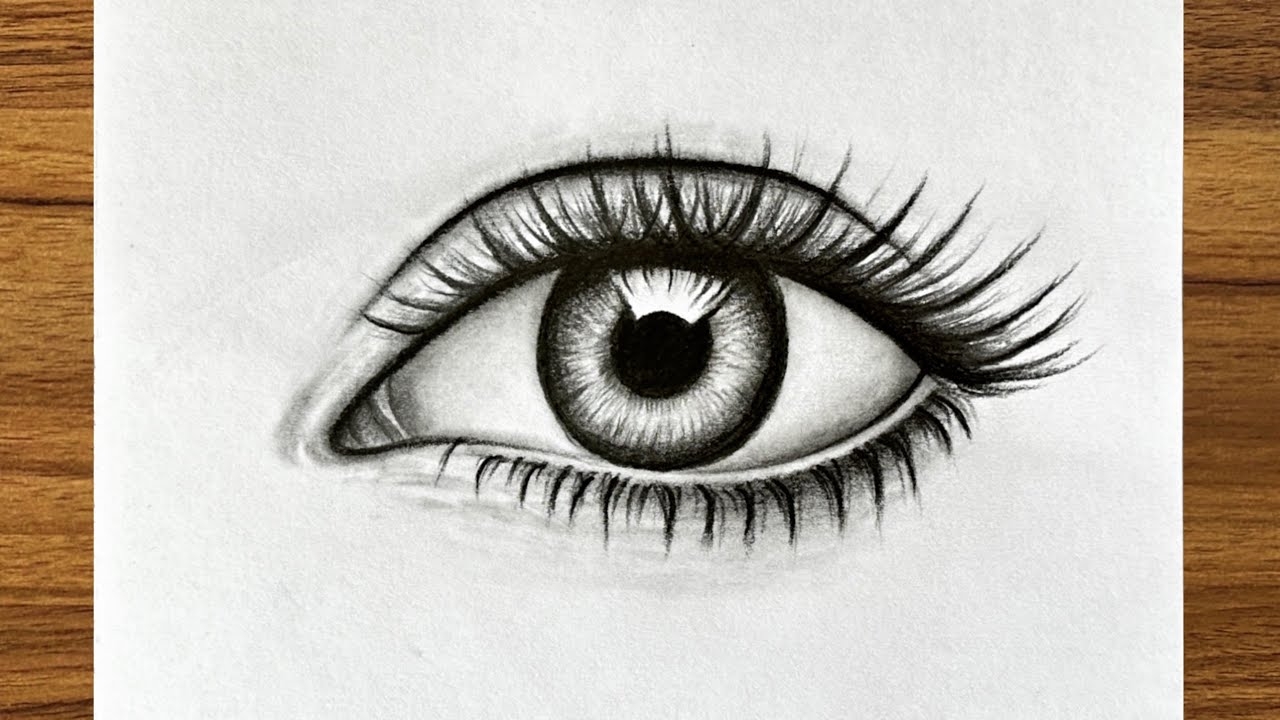 How To Draw A Realistic Drawing Easiest Eye Drawing Tutorial Easy Drawings Step By Step YouTube How To Draw A Realistic Drawing Easiest Eye Drawing Tutorial Easy Drawings Step By Step YouTube