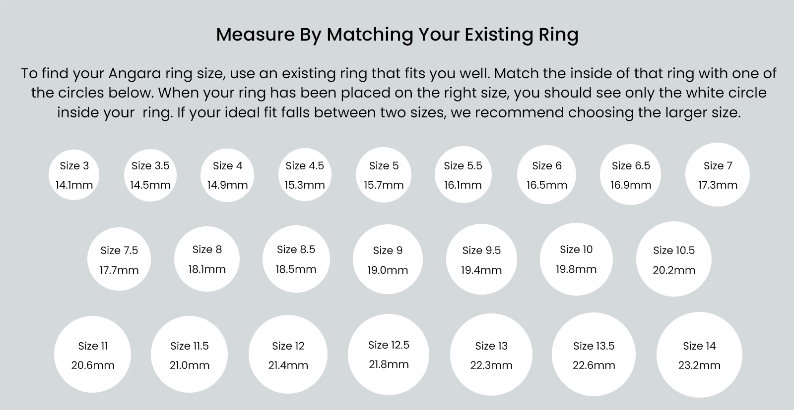 how to determine ring size
