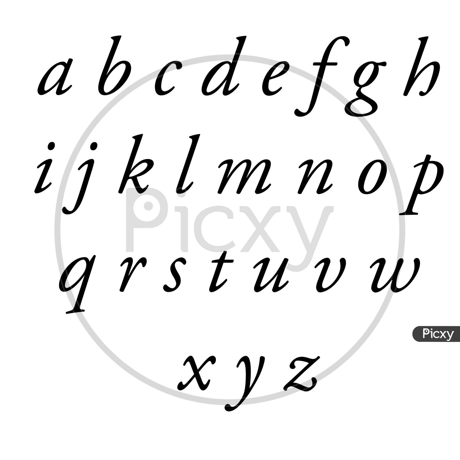 Image Of A To Z Alphabet Letters Stylish Type Text Illustration IT101653 Picxy Image Of A To Z Alphabet Letters Stylish Type Text Illustration IT101653 Picxy