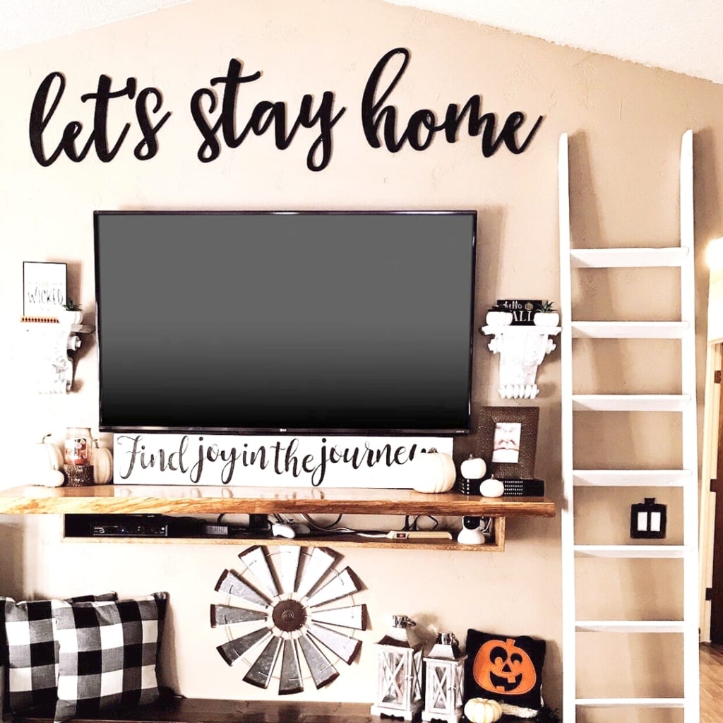 Let s Stay Home Sign Wood Letters Craftcuts Let s Stay Home Sign Wood Letters Craftcuts