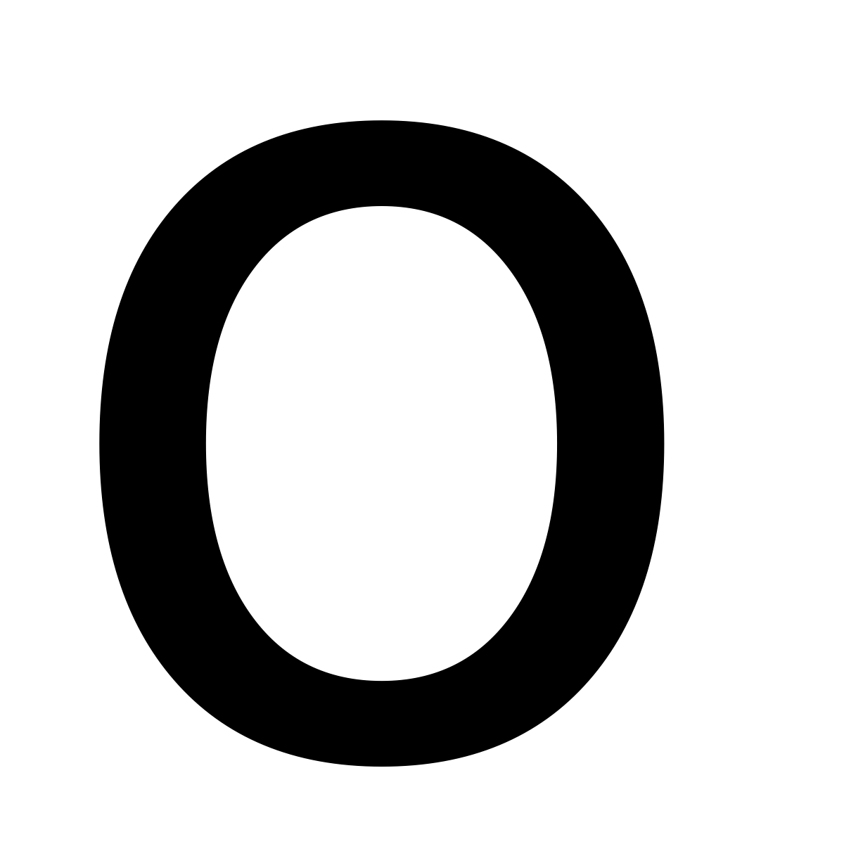 what letter is o in the alphabet
