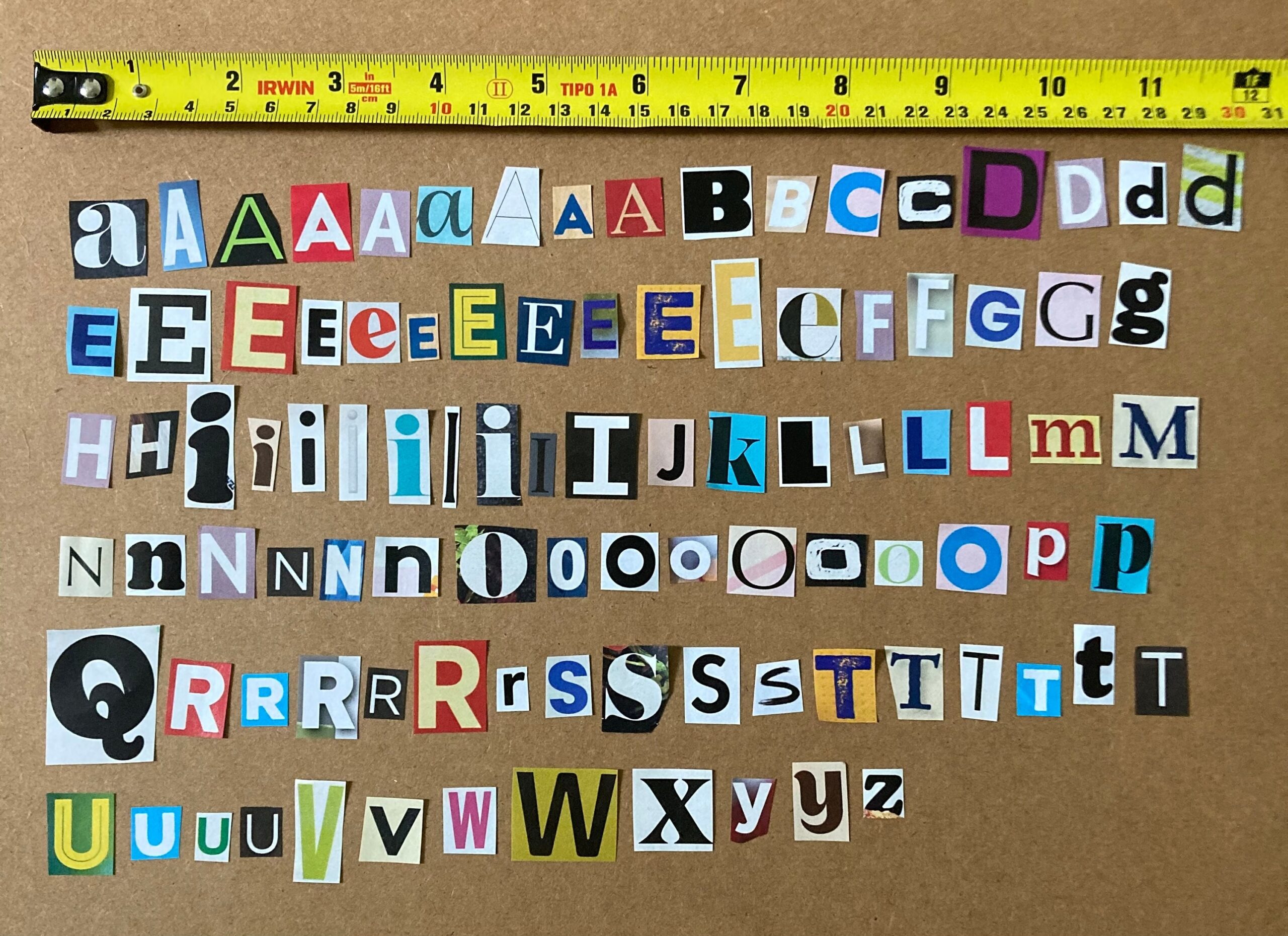 Magazine Letters Letter Cutouts Magazine Alphabet Set Of 100 Etsy Magazine Letters Letter Cutouts Magazine Alphabet Set Of 100 Etsy