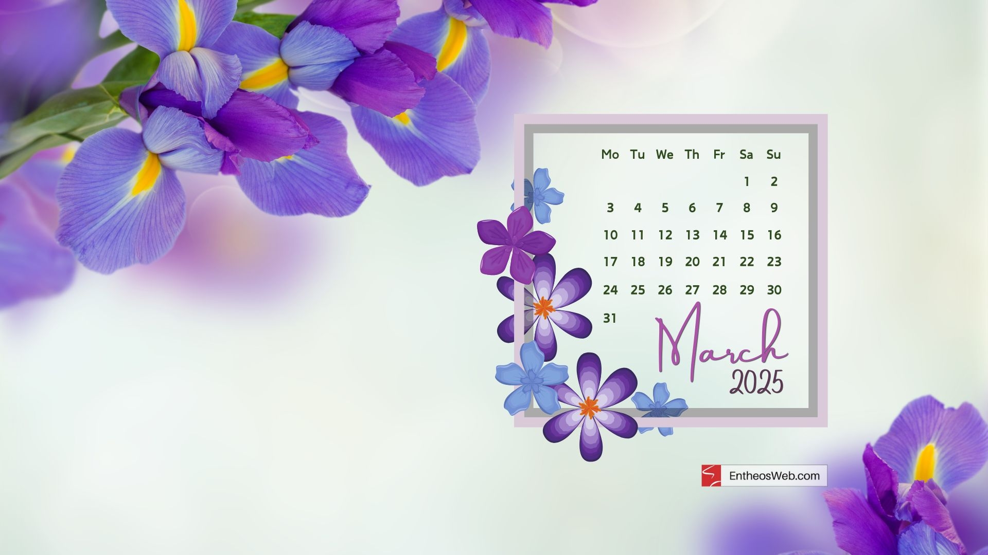 March 2025 Desktop Wallpaper