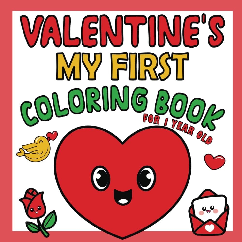 valentine day coloring pages