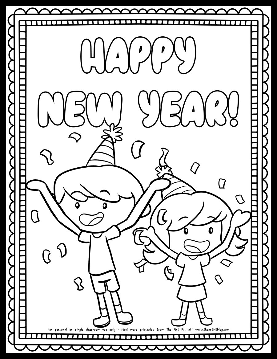 New Year Archives The Art Kit