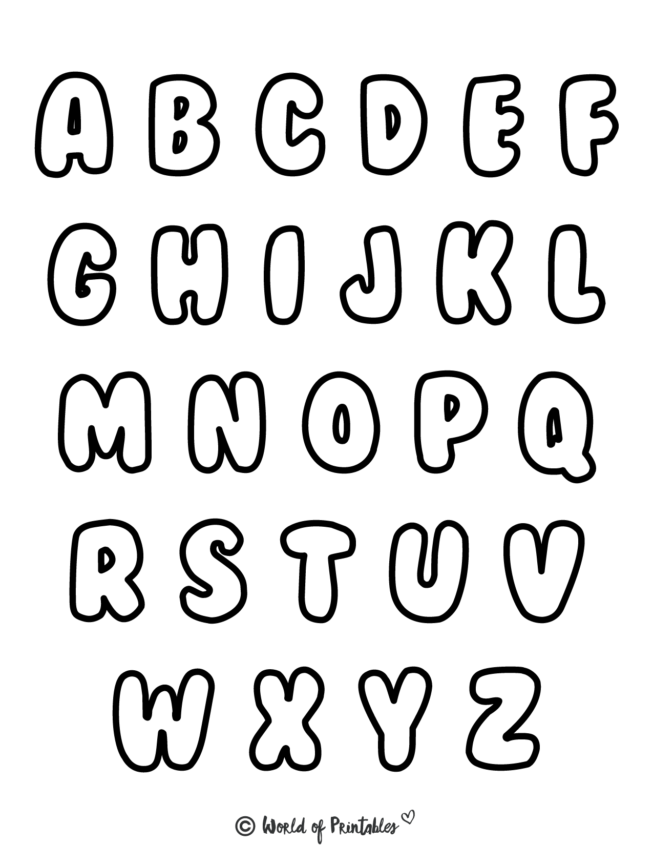 Printable Letters Alphabet Letters Worksheets Library