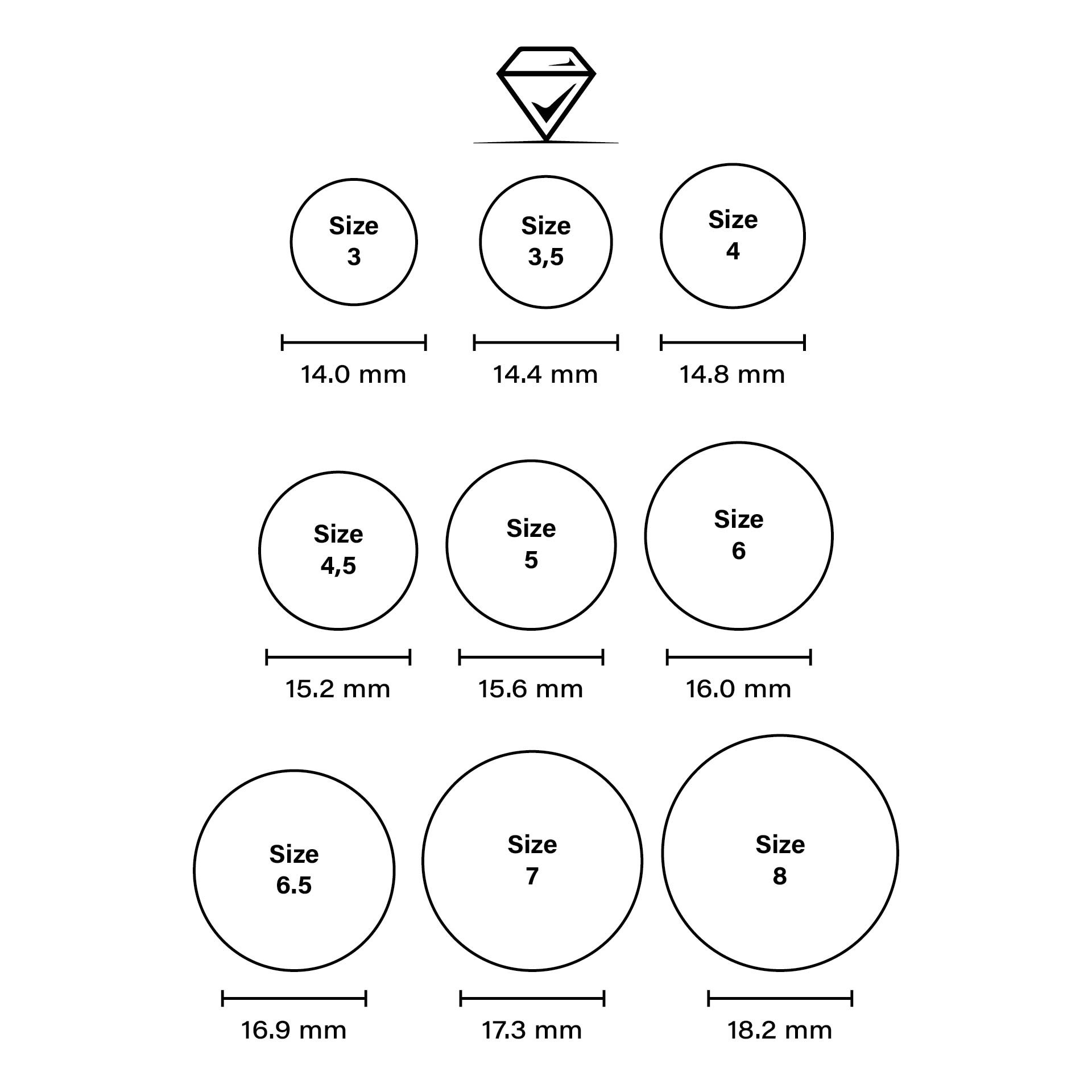 Sizing Chart Printable Printable Mens Ring Sizer Strip Size Guide Ring Size Measure Tape Printable Ring