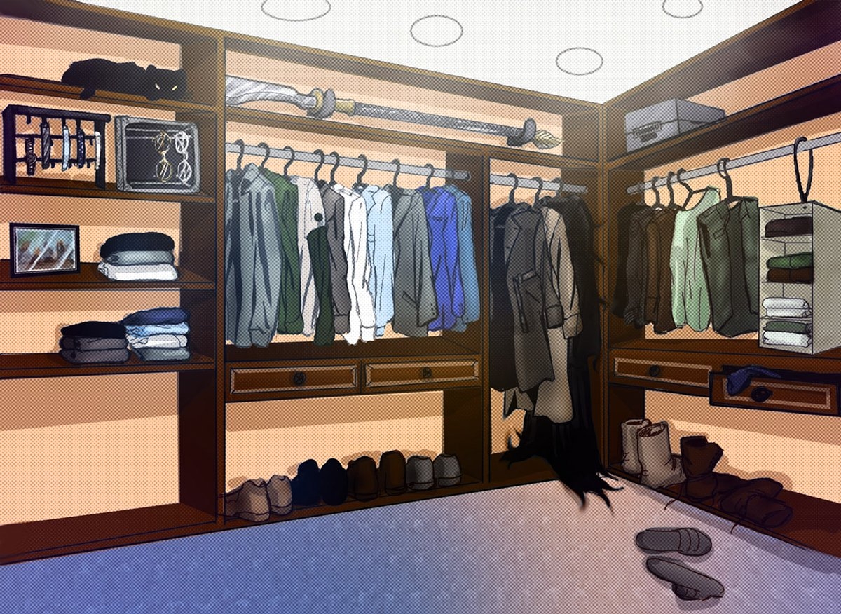 walk in closet anime background walk in closet anime background
