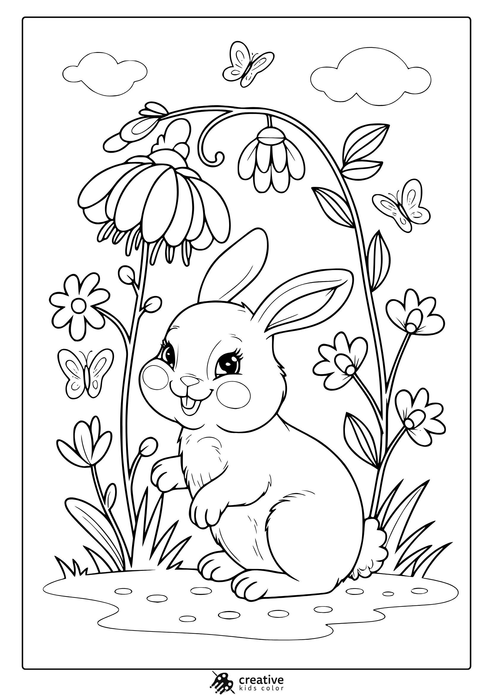 coloring pages for spring