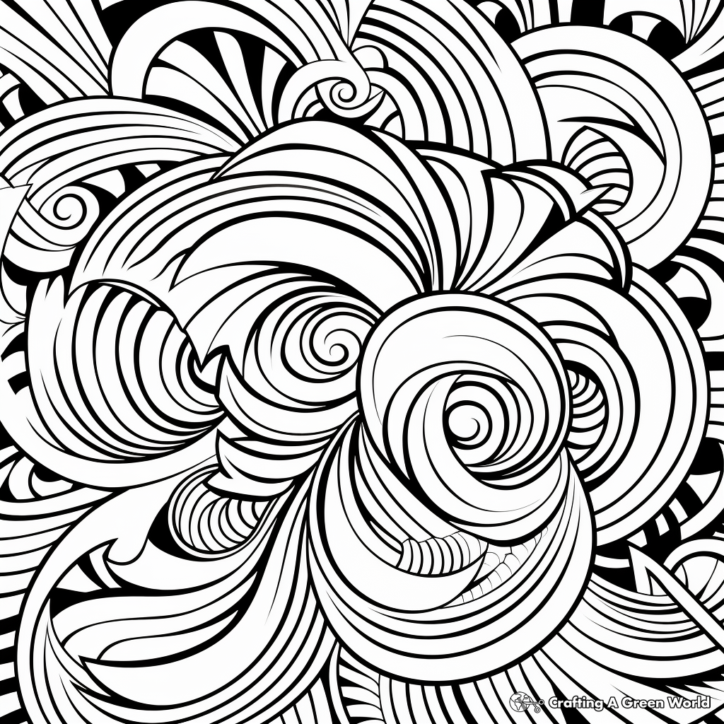 abstract designs to color abstract designs to color