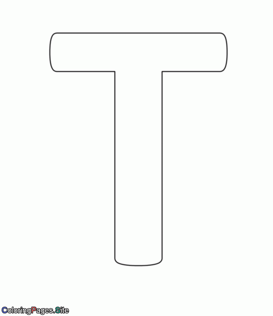 letter t coloring page letter t coloring page