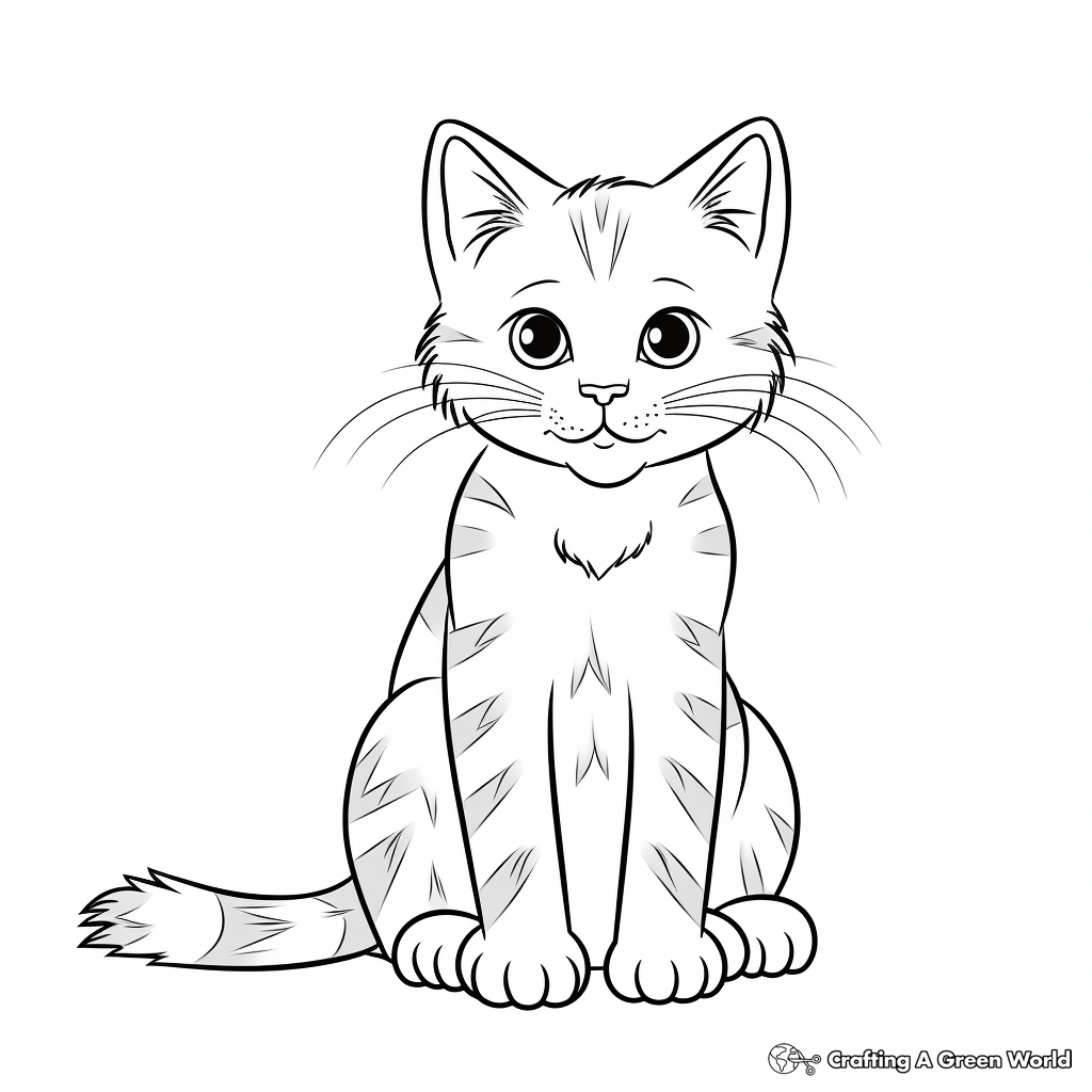 printable kitty coloring pages