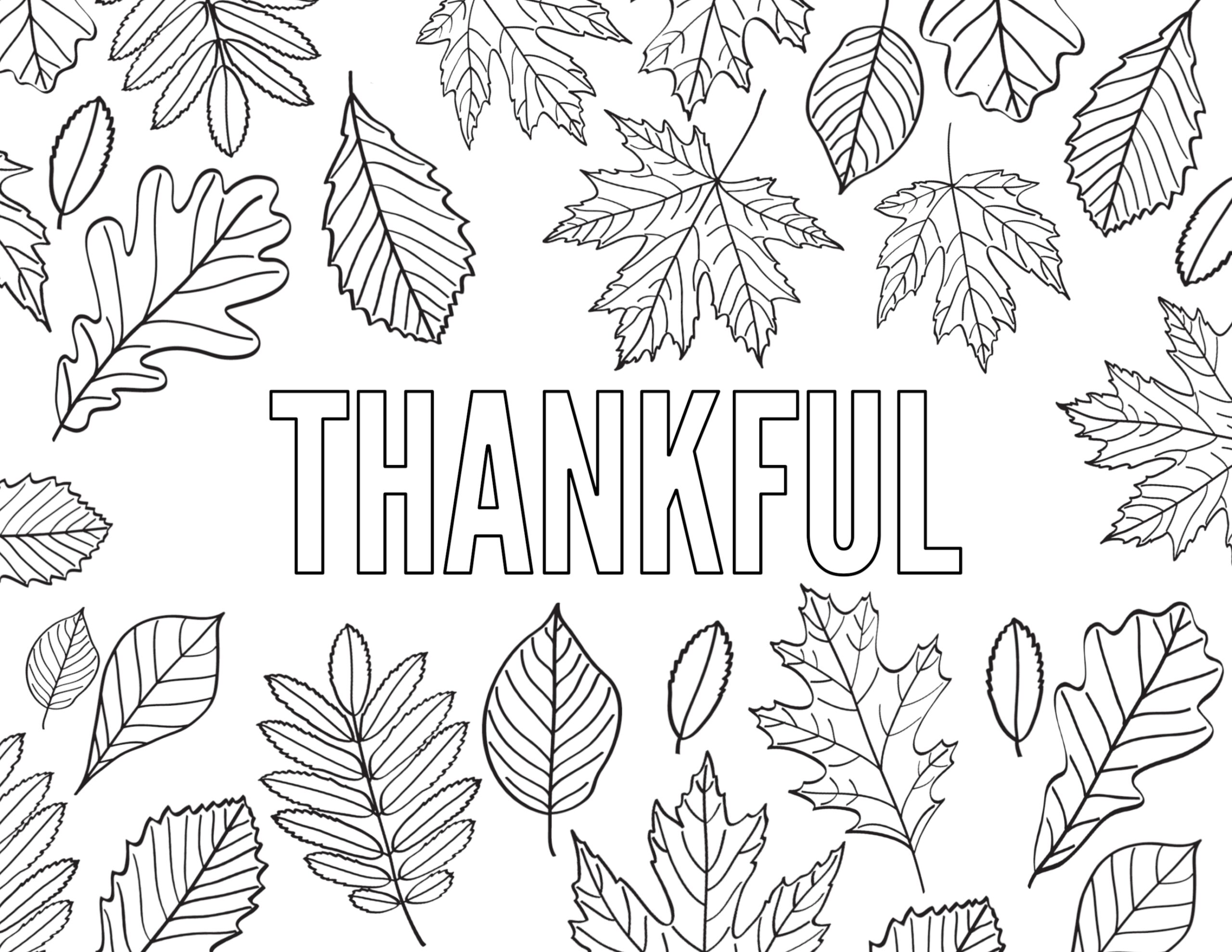 thanksgiving free printable coloring pages