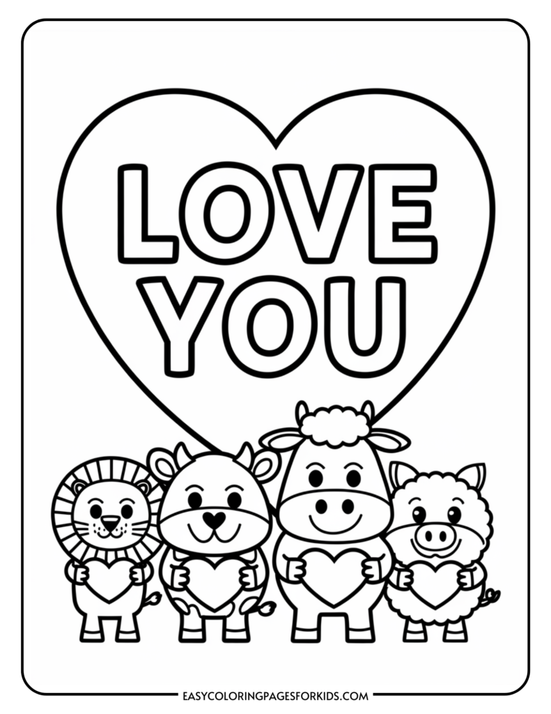 Valentine s Day Heart Coloring Pages 12 Free Printable Pages Easy Coloring Pages For Kids Valentine s Day Heart Coloring Pages 12 Free Printable Pages Easy Coloring Pages For Kids