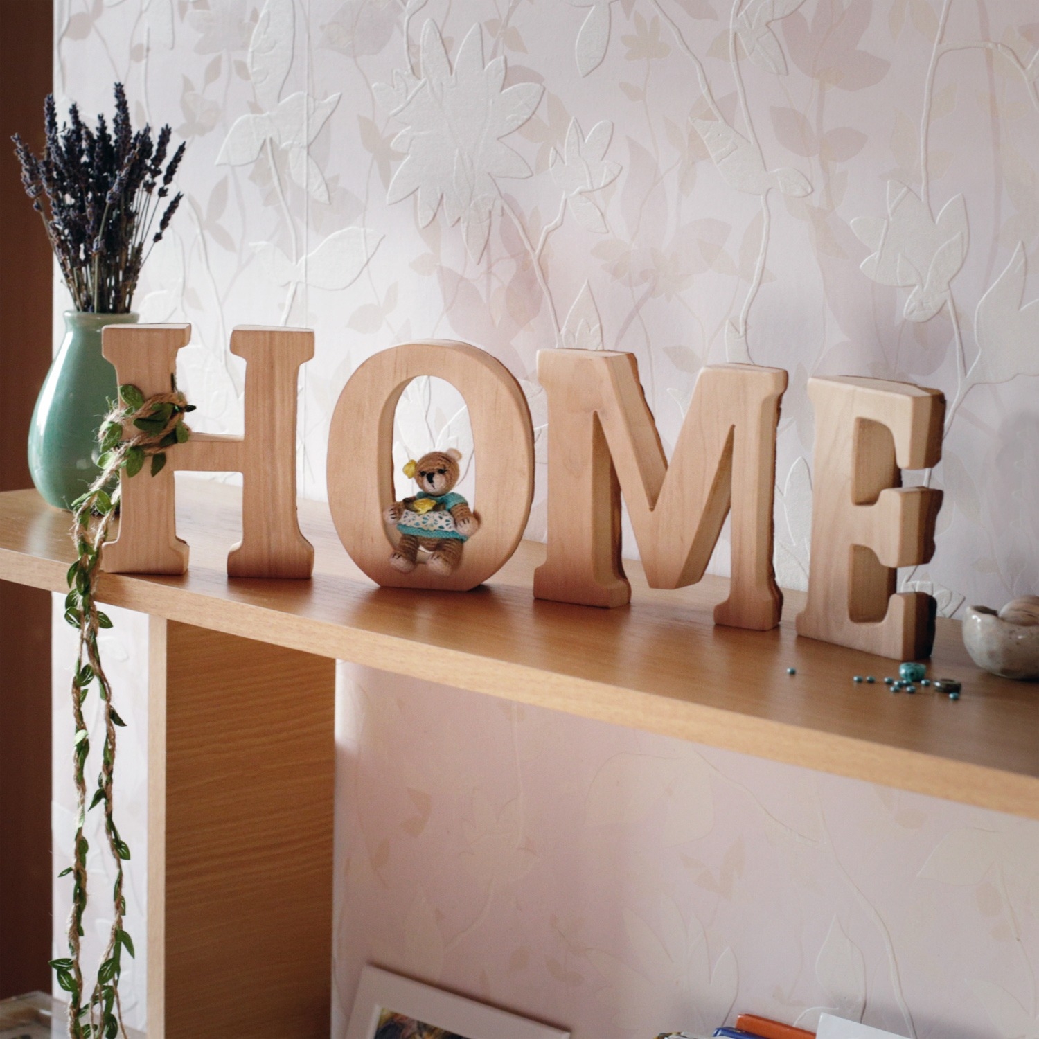 Wooden Home Letters Cutout Sign Forest Decor Wooden Home Letters Cutout Sign Forest Decor